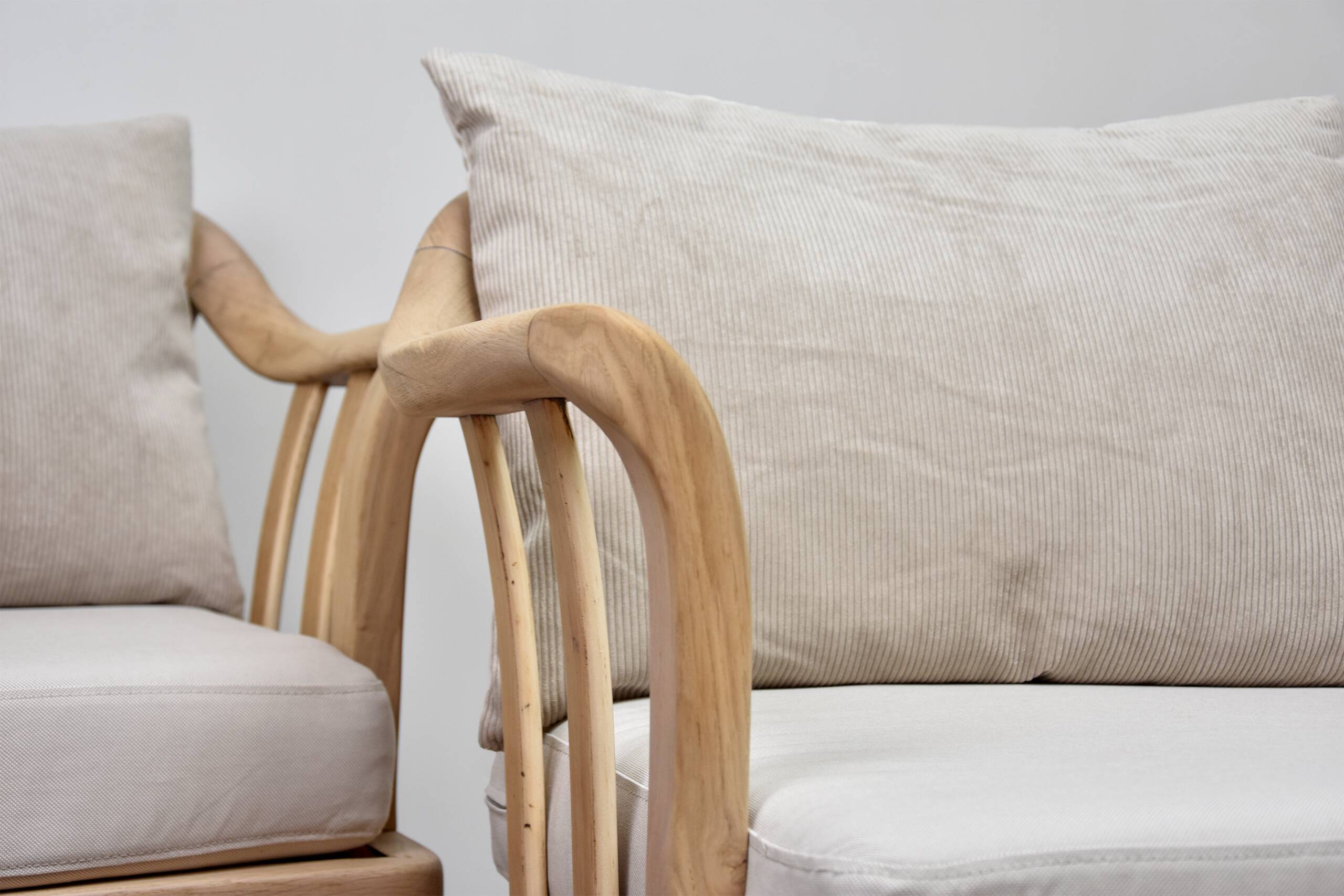 Oak armchair