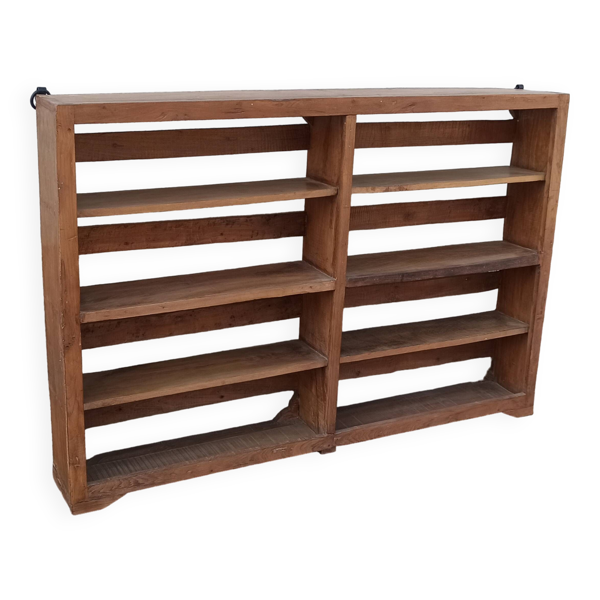 Old wooden wall shelf
