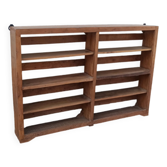Old wooden wall shelf