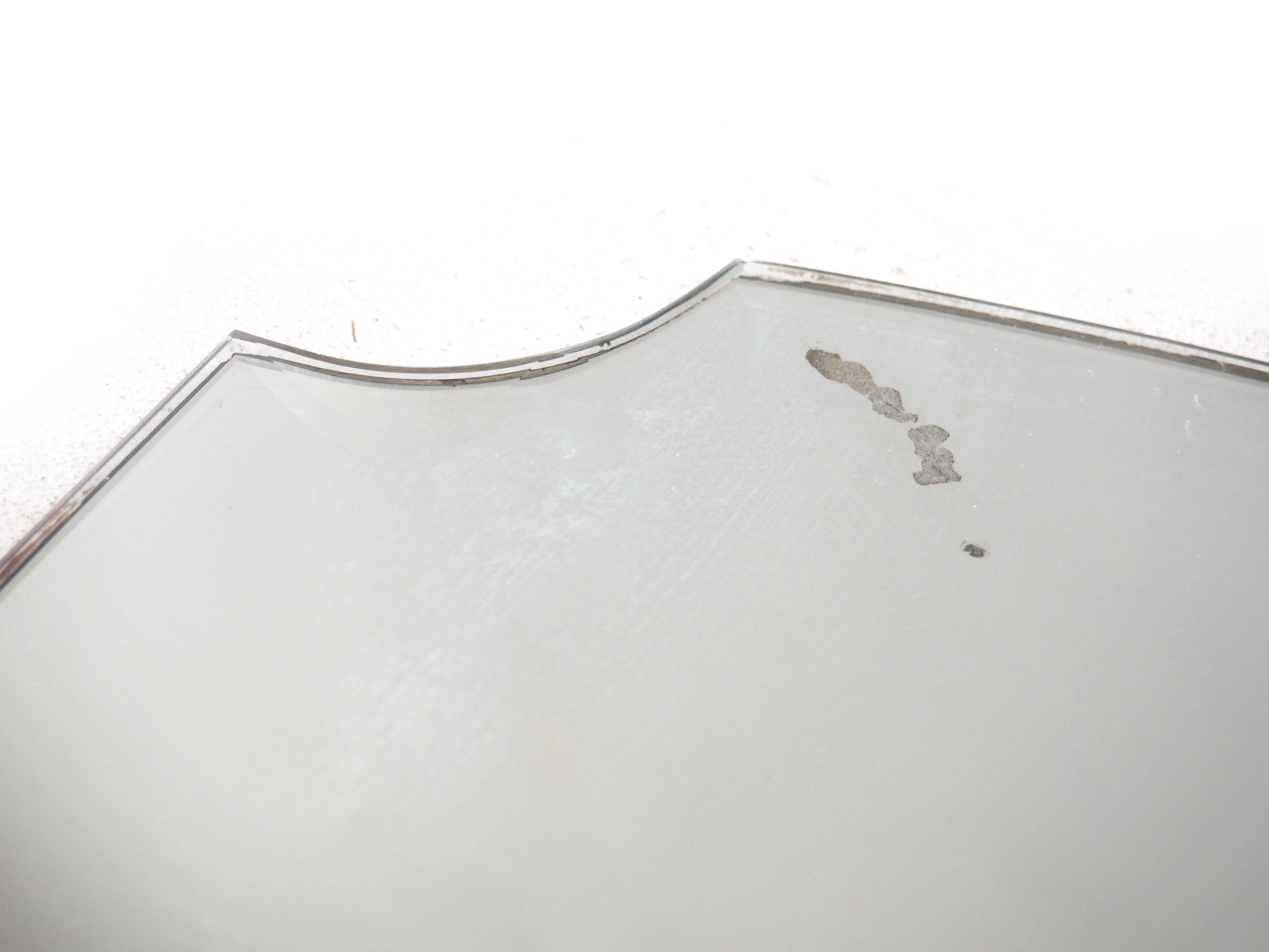 1940s mirror 59x36cm