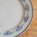 Serving dish in iron earth