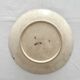 Antique polychrome ironstone plate with bird motif "Aquatic" SF&co
