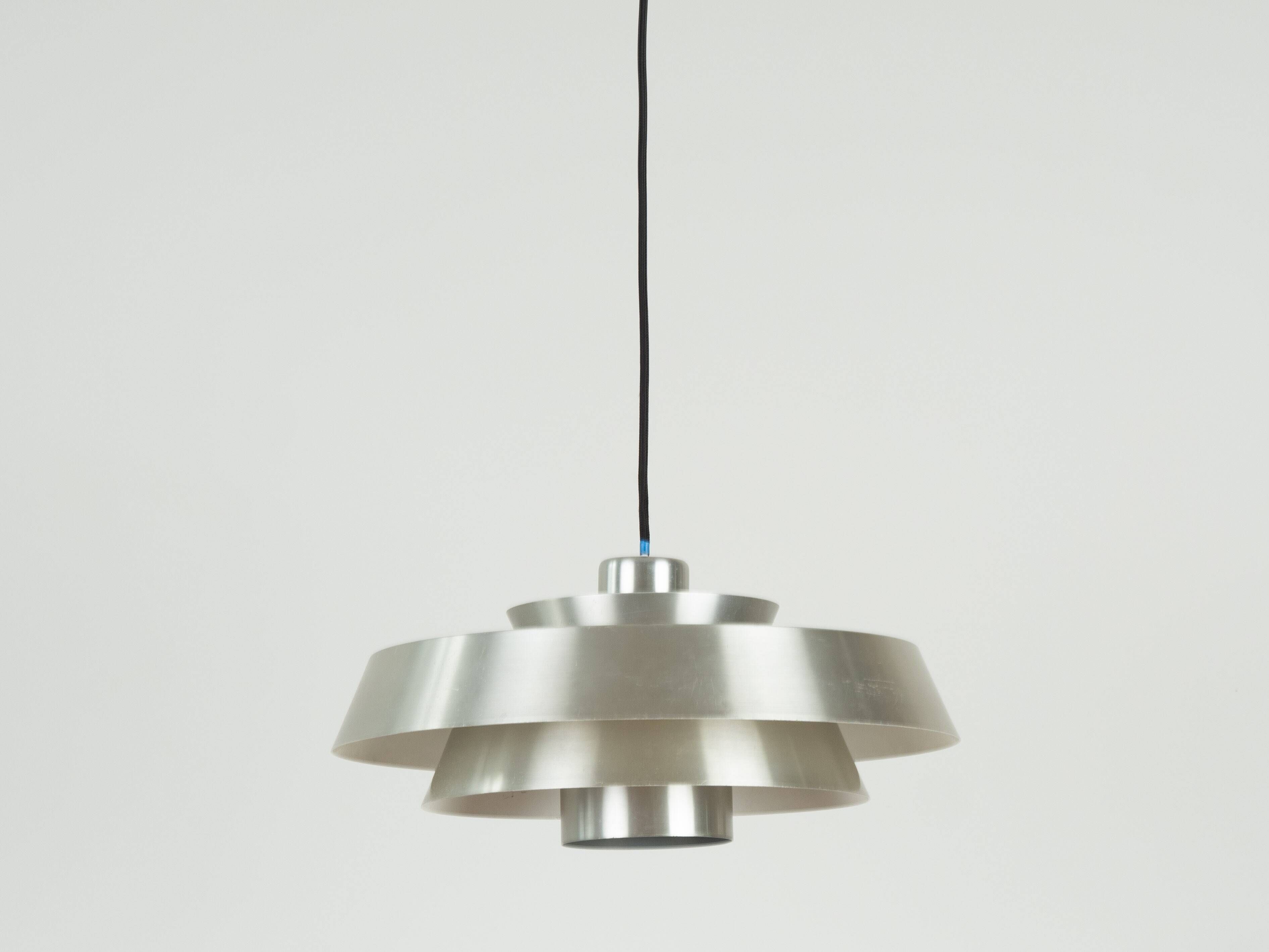 Danish vintage Nova pendant lamp by Jo Hammerborg, Fog og Morup, 1963