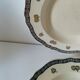 Assiette K&G Lunéville "Rouen Trèfle" circa 1880-1900