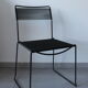 Chaise noire Spaghetti Giandomenico Belotti pour fly line