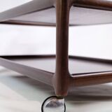 Serving Trolley By Johannes Andersen Made In Mahogany From 1960s