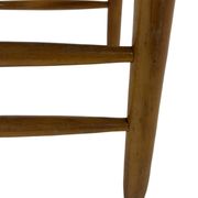 Tabouret vintage en corde de papier danois tabouret ottoman du milieu du siècle