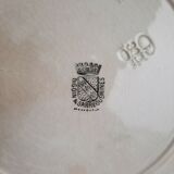 Digoin Sarreguemines Plate in July