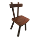 Vintage brutalist chair