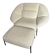 Paipai armchair Cinna + footrest