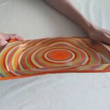 Handmade flag plate