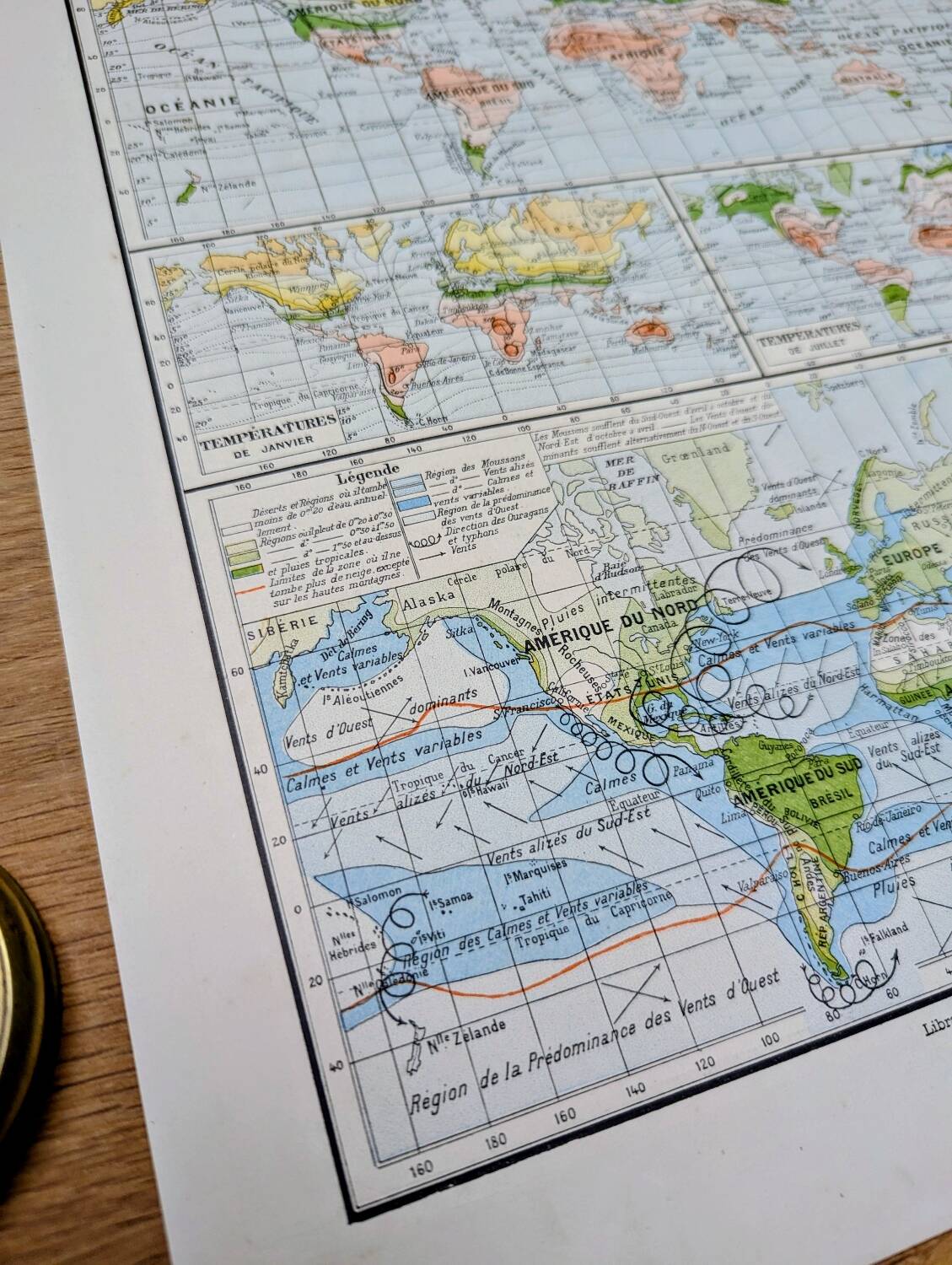 Printed in 1900, The Earth and its Climates.