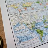 Imprimée en 1900, la Terre et ses climats.