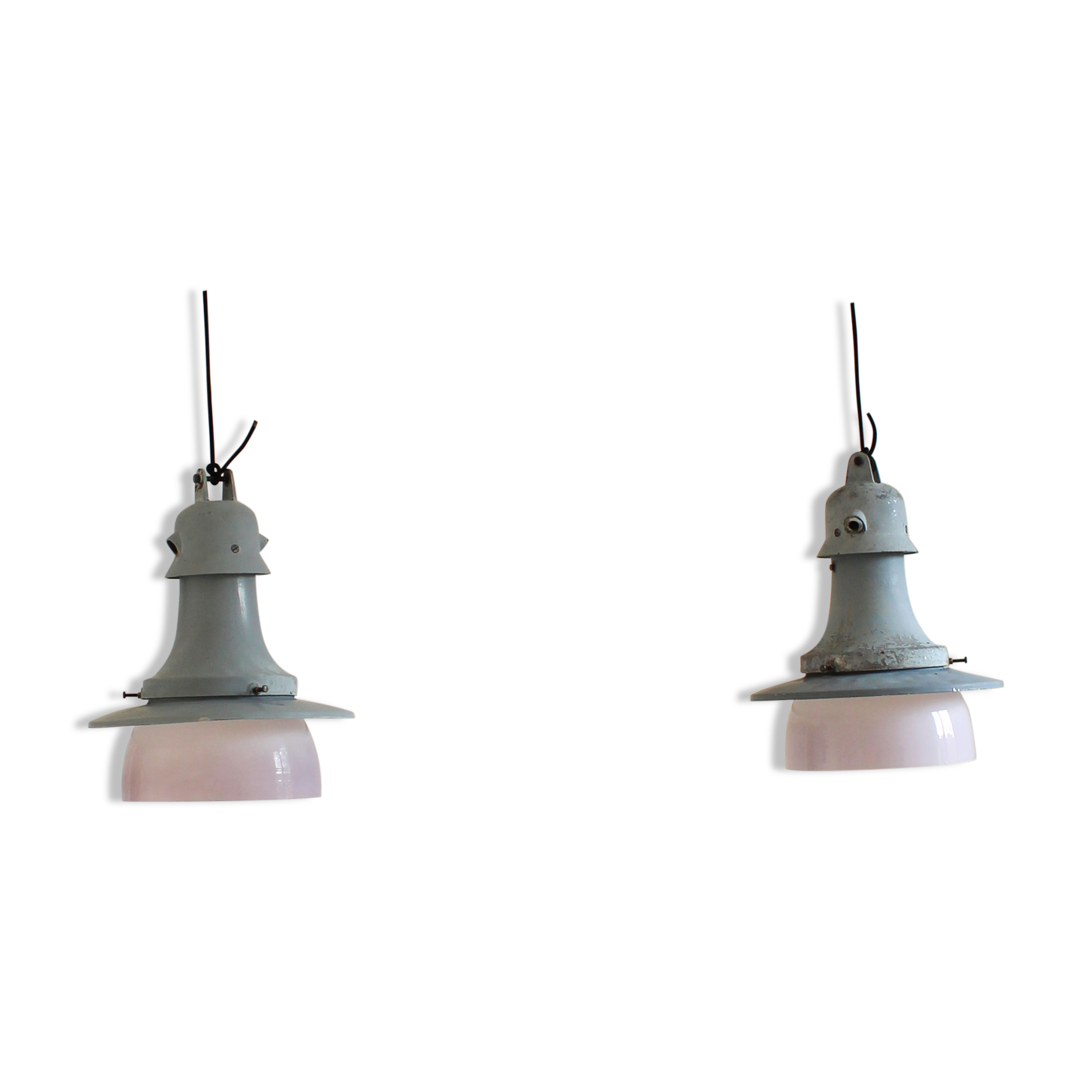 Pair of street lamps, Italy 1970s