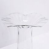 Transparent glass vase attributed to Peill & Putzler - Circa 1970
