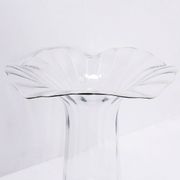 Vase en verre transparent attribué à Peill & Putzler - Vers 1970