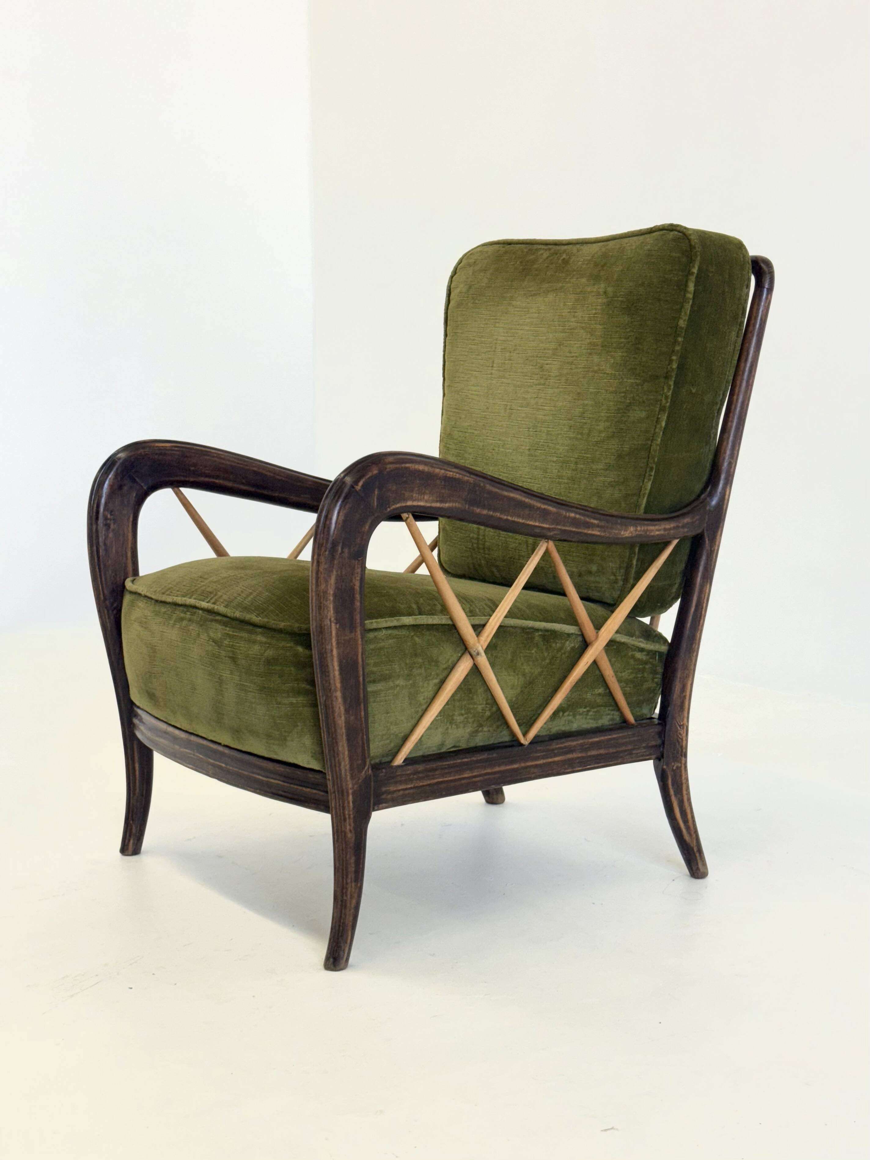 Paolo Buffa Italian Art Deco Chair