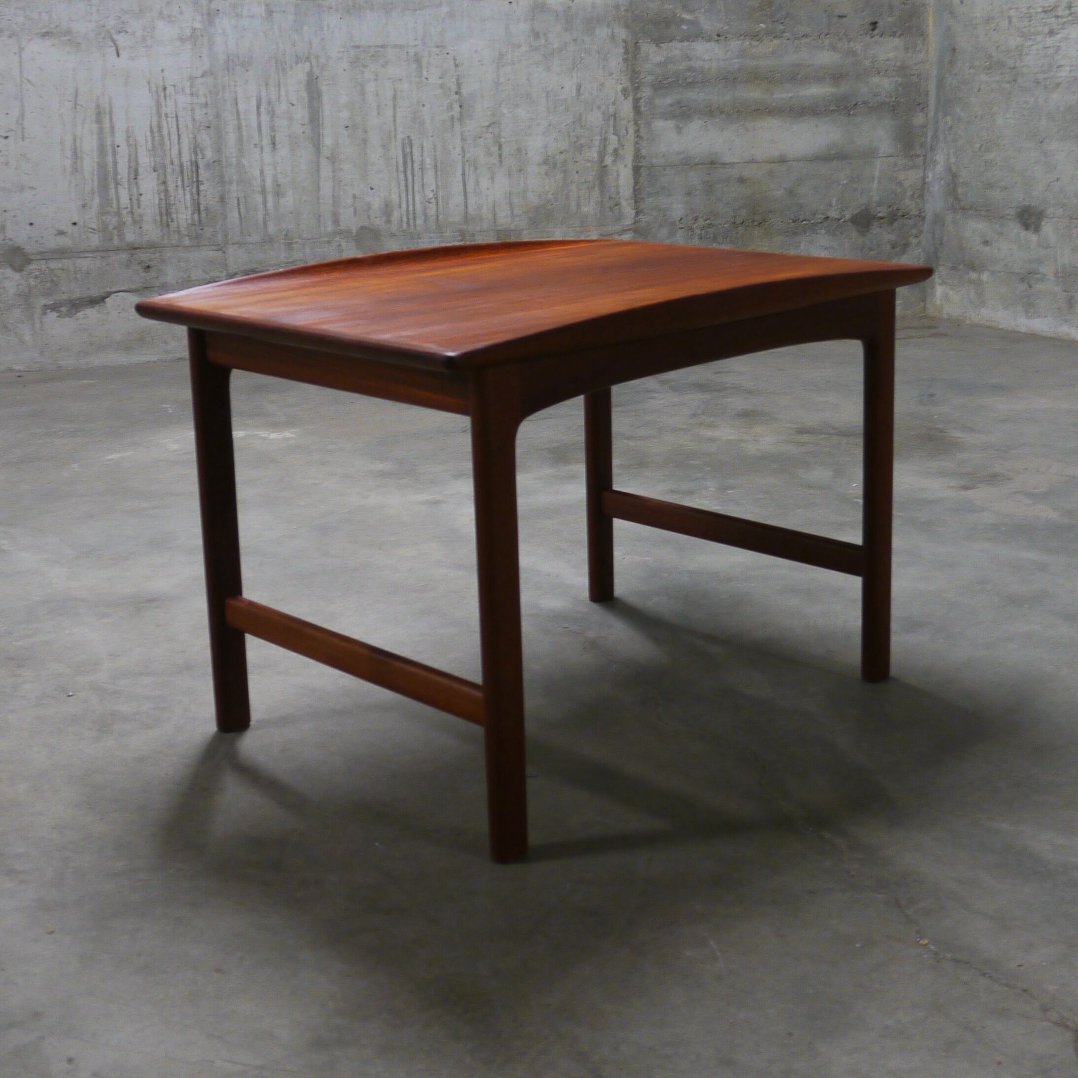 Scandinavian Teak Sofa Beside Table by Folke Ohlson, 1960s