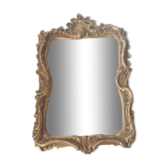 Golden mirror 54×36 cm