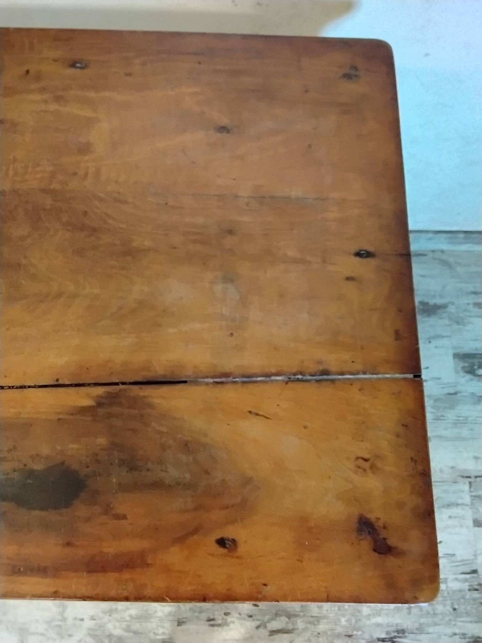 Old wooden table
