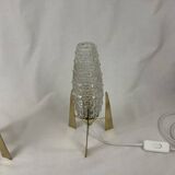 Pair of French mid century bedside lamps style from the 1950s 1960s Space age