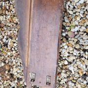 Fronton en bois sculpté vers 1800