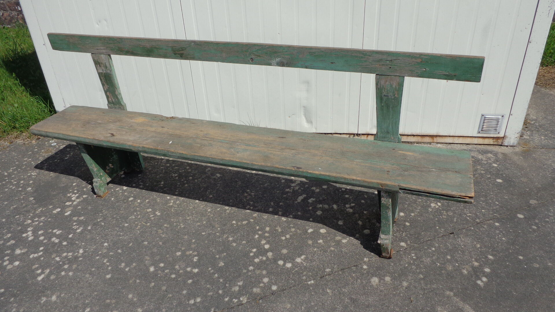 Banc de jardin en chêne