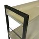 Tomado shelving unit Free standing in metal and gray - 1960s Dutch Design