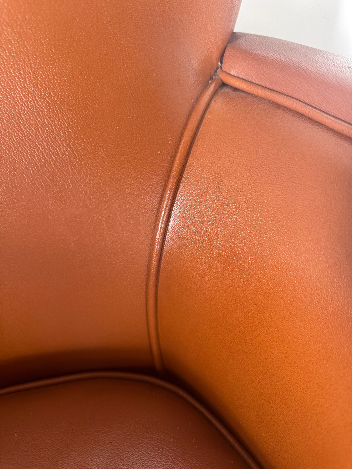 Pair of club armchairs