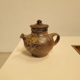 Théière vintage Pierre Digan en grès de la Borne