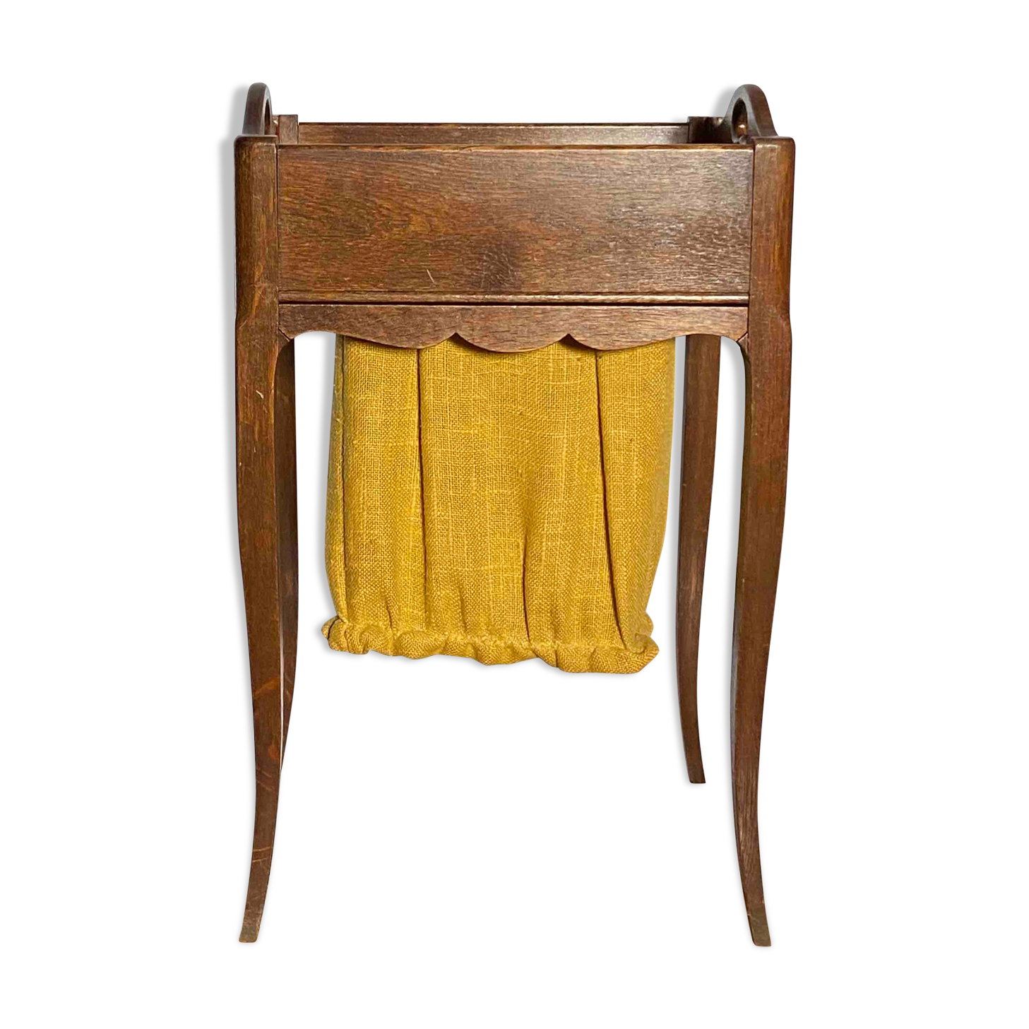 Worker's table with sewing basket, 1960s