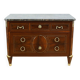 Rare mahogany commode, Louis XVI period – 2nd half of the 18th century.