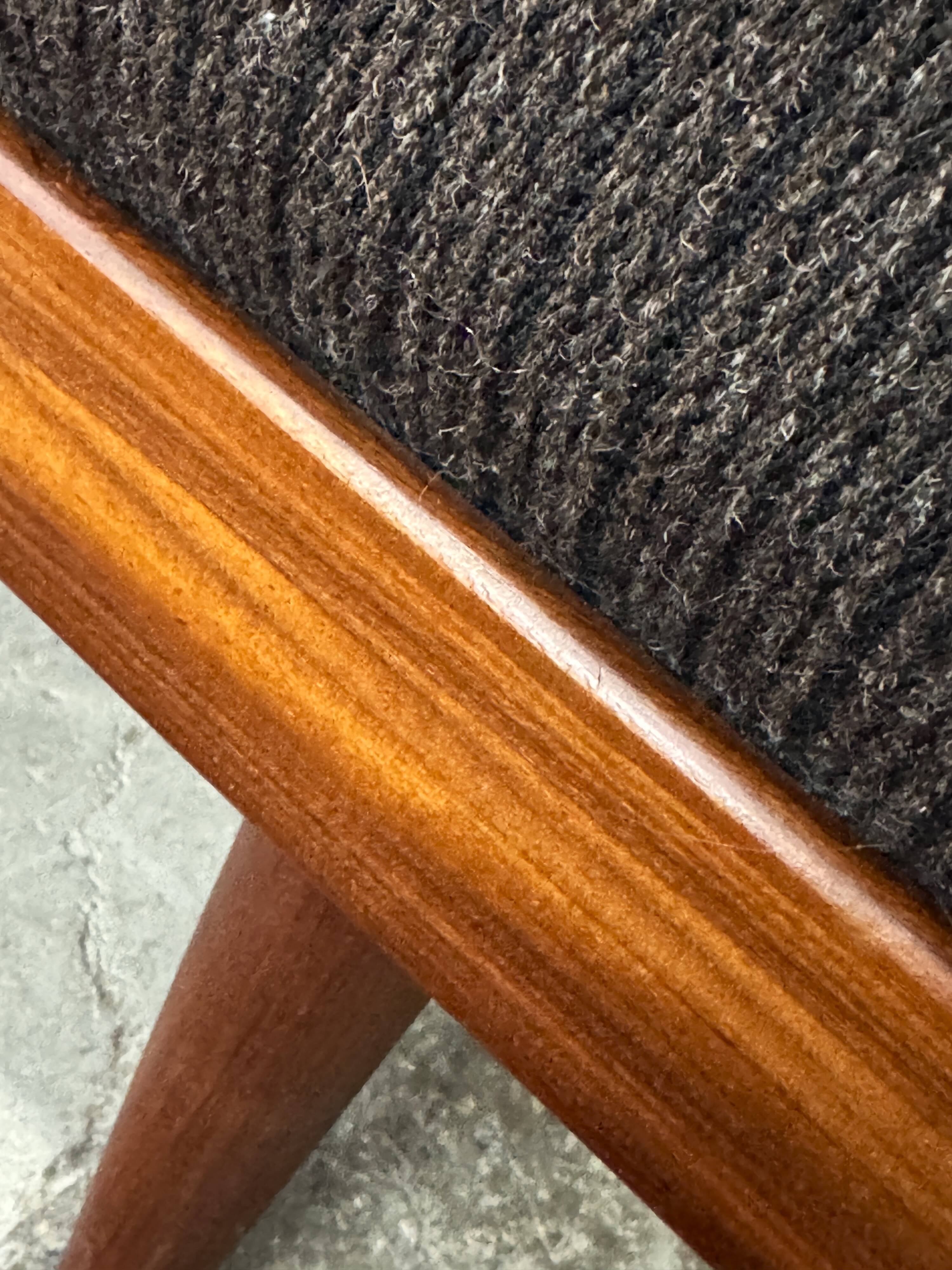 Woolen daybed sofa, Denmark 1960s/1970s, mid-century, vintage