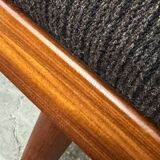 Woolen daybed sofa, Denmark 1960s/1970s, mid-century, vintage