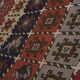 Vintage Turkish handmade rug 126x195 cm