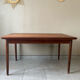 Vintage teak scandinavian signed table