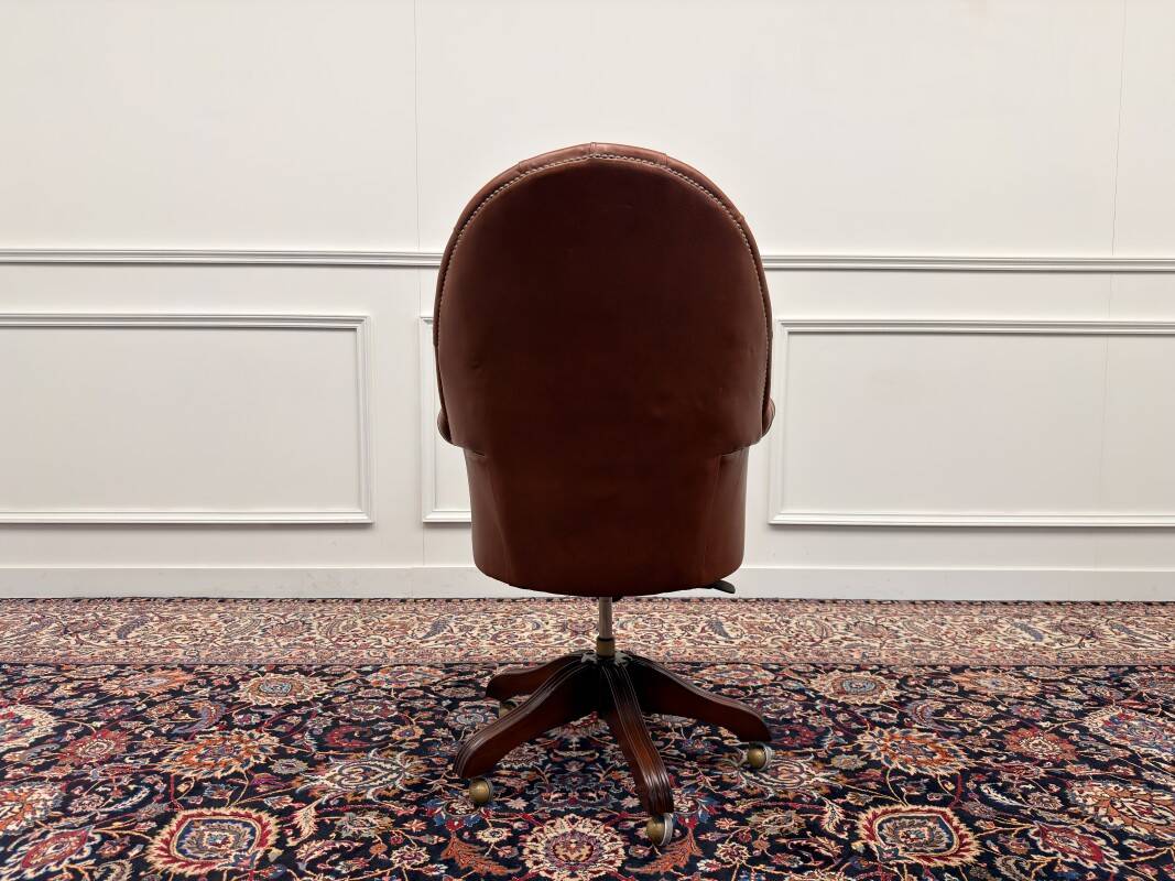Chaise de bureau Chesterfield Wade classique en anglais