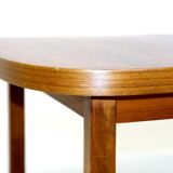 Walnut dining room table, Sweden, 1960