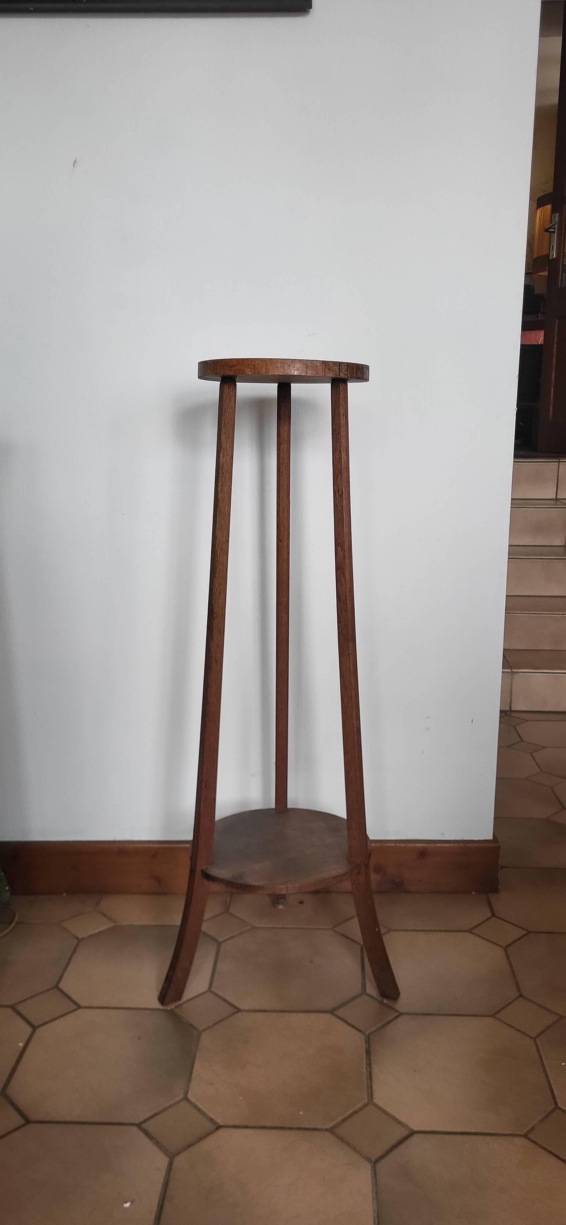 1950s wooden stool