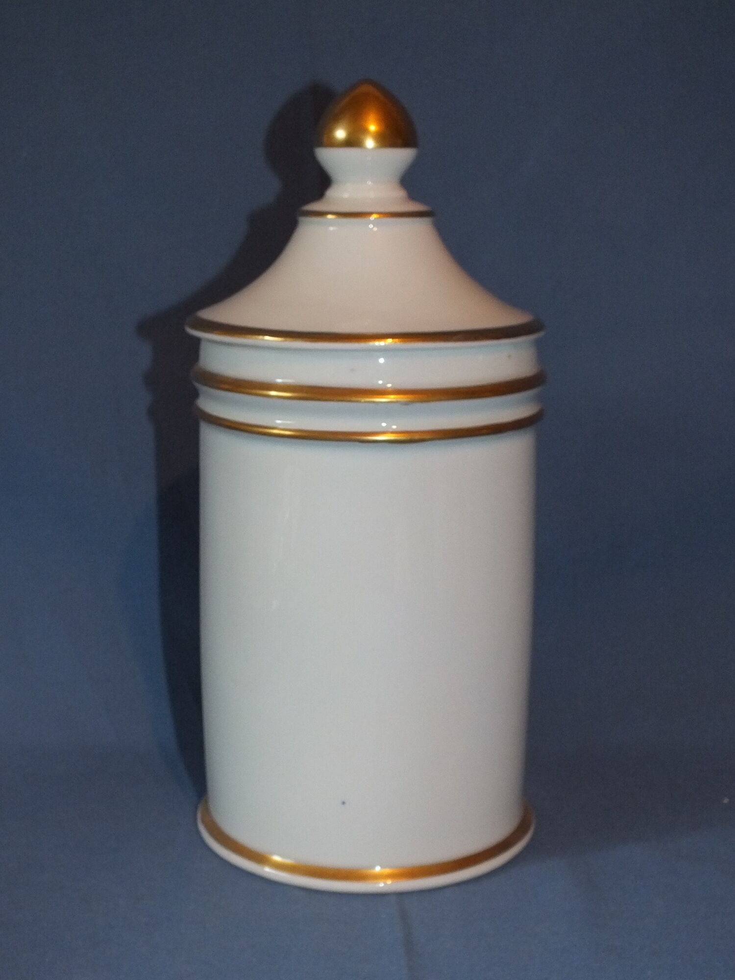 Pharmacy pot, porcelain apothecary Pulpa Cassia