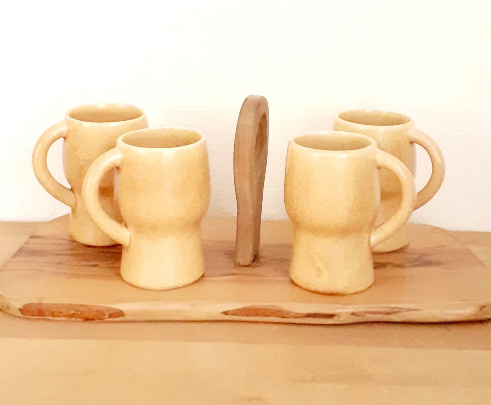 Mugs by C.Paci Vallauris, 1950s-60s