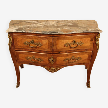 Commode Sauteuse d'époque Louis XV