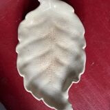 Lot of 3 empty pocket in cream white earthenware
