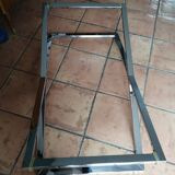 Coffee table smoked glass 70s