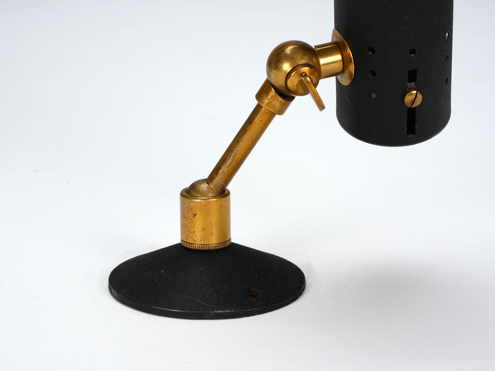 Applied around 1950 in brass