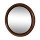 70s round mirror 53cm
