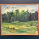 Original Swedish Oil on Canvas “Forest” by Leif Nilsson – Signed – Vintage