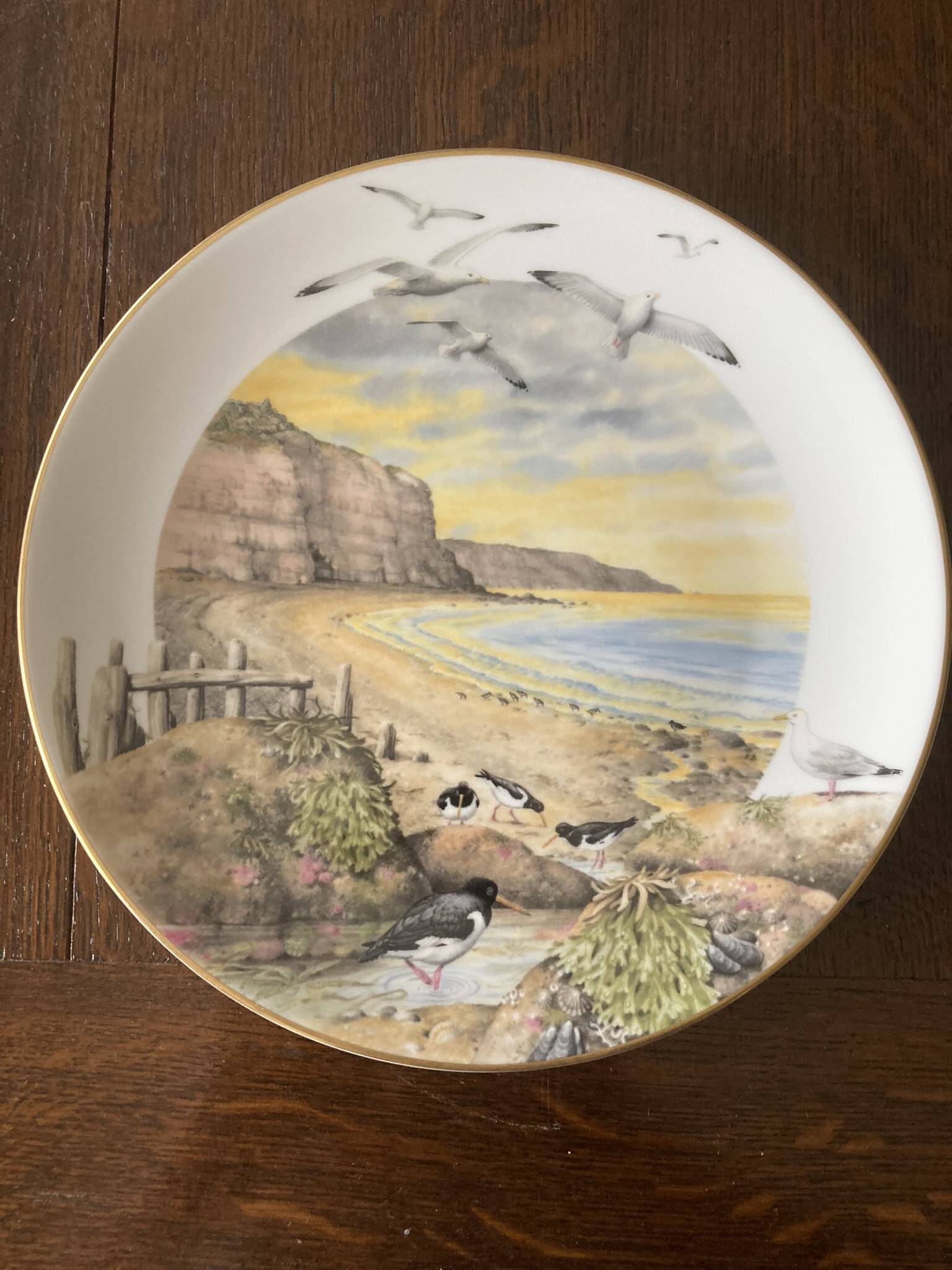 Set of 12 decorative plates Royal Worcester – Peter Barrett – Edition