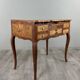 Marquetry Hairdresser in Louis XV Style, Dressing Table with Mirror, 20th Century