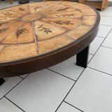 Roger Capron Ceramic Herbier Coffee Table Circa 1960